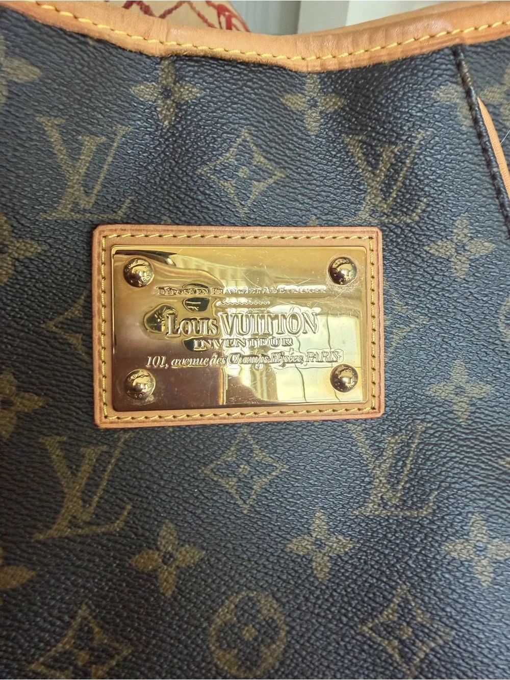 Louis Vuitton Galleria Monogram Canvas Shoulder